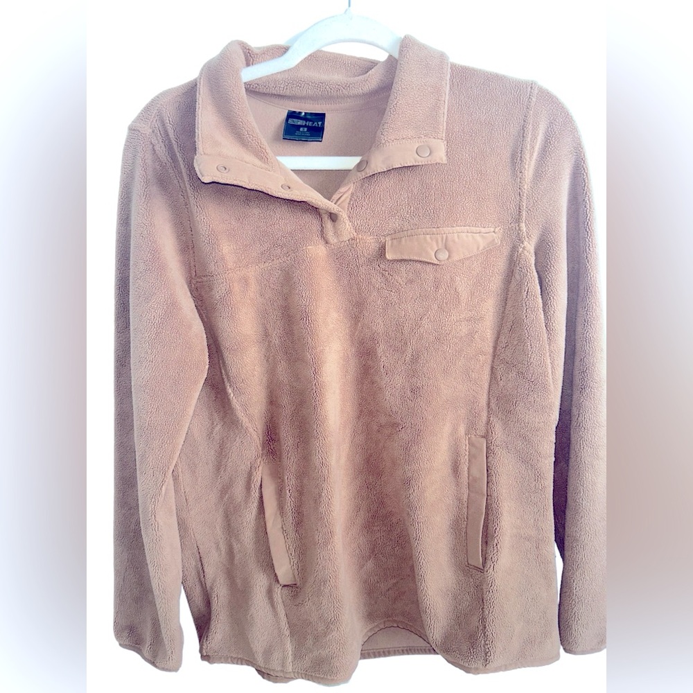 32 Degrees Heat Tan Sweater size S
